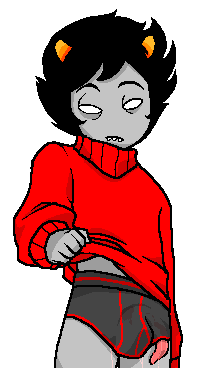 1boy, accurate art style, artist request, boxers, clothing, dick slip, homestuck, kankri vantas, male, penis, penis through leghole, tagme, tentabulge, tentacle penis, transparent background, unbothered, underwear, unusual anatomy, unusual genitalia, unusual penis, white eyes
