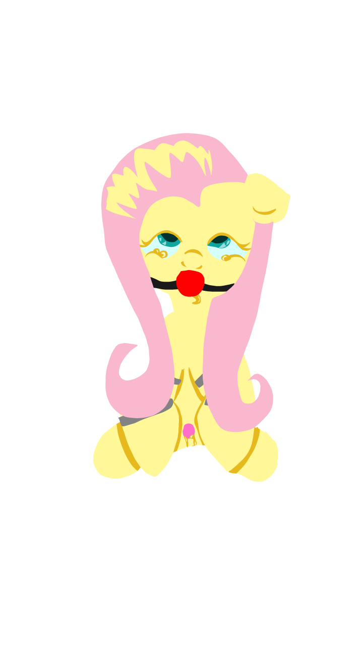 9:16 ball_gag blue_eyes bodily_fluids bondage bondage bound bo~zo crying drooling equid equine female fluttershy_(mlp) friendship_is_magic gag hair hasbro hi_res horse lineless mammal my_little_pony penetration pink_hair restrained saliva sex_toy sex_toy_in_pussy sex_toy_insertion shaded simple_coloring simple_shading solo tears tears_of_pleasure vaginal_penetration vaginal_penetration vibrator vibrator_in_pussy yellow_body