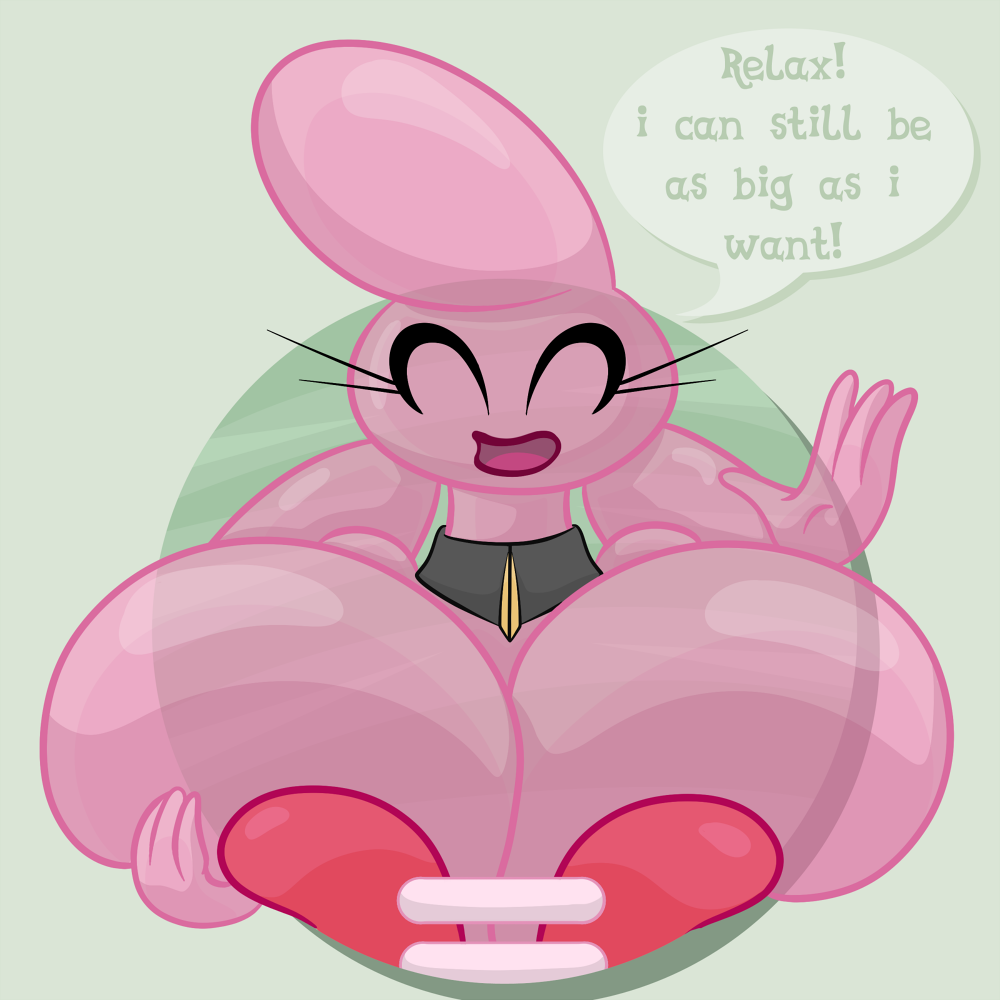 1girls big_breasts breasts_bigger_than_head glu-glu huge_breasts hyper hyper_breasts jellia_(glu-glu) jelly_girl monster_girl pink_slime slime slime_girl solo_female tagme talking talking_to_viewer text