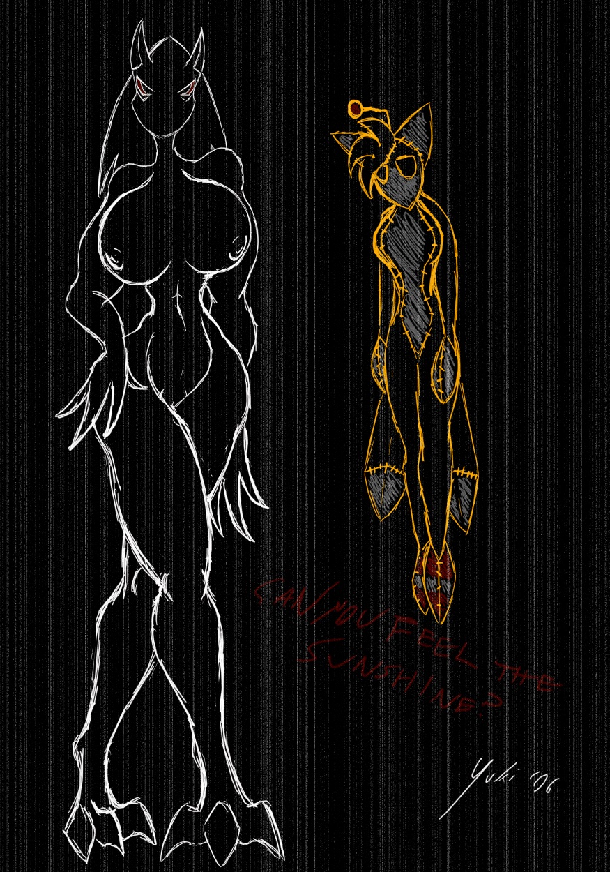 2girls anthro anthrofied big_breasts biped black_background black_body black_skin bleak_ambiance breasts canid canine canis claws completely_nude creepy creepypasta demon empty_eyes female finger_claws floating fox fox_ears fox_girl fox_tail fur furry furry_female gem genderswap_(mtf) genitals horns horror horror_(theme) huge_breasts humanoid jewel line_art looking_at_viewer monster monster_girl mouthless multi_tail multicolored_body multicolored_fur naked naked_female nightmare_waifu nipples no_mouth nude plushie pose puppet pussy red_sclera red_shoes ruby_(gem) rule_63 sega shadow_creature shoes signature simple sketch solo sonic.exe sonic.exe_(series) sonic_(series) sonic_r sonic_the_hedgehog_(series) stitches stuffed_animal stuffed_toy tagme tails tails_doll tailsko tailsko_doll terror text thick_thighs unknown_artist video_game_character video_games