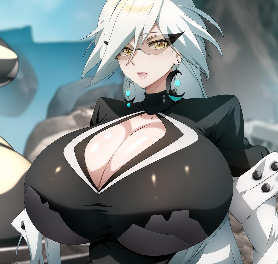 ai_generated basquash! big_breasts breasts futanurse glasses haruka_gracia huge_breasts large_breasts sunglasses tagme tinted_eyewear