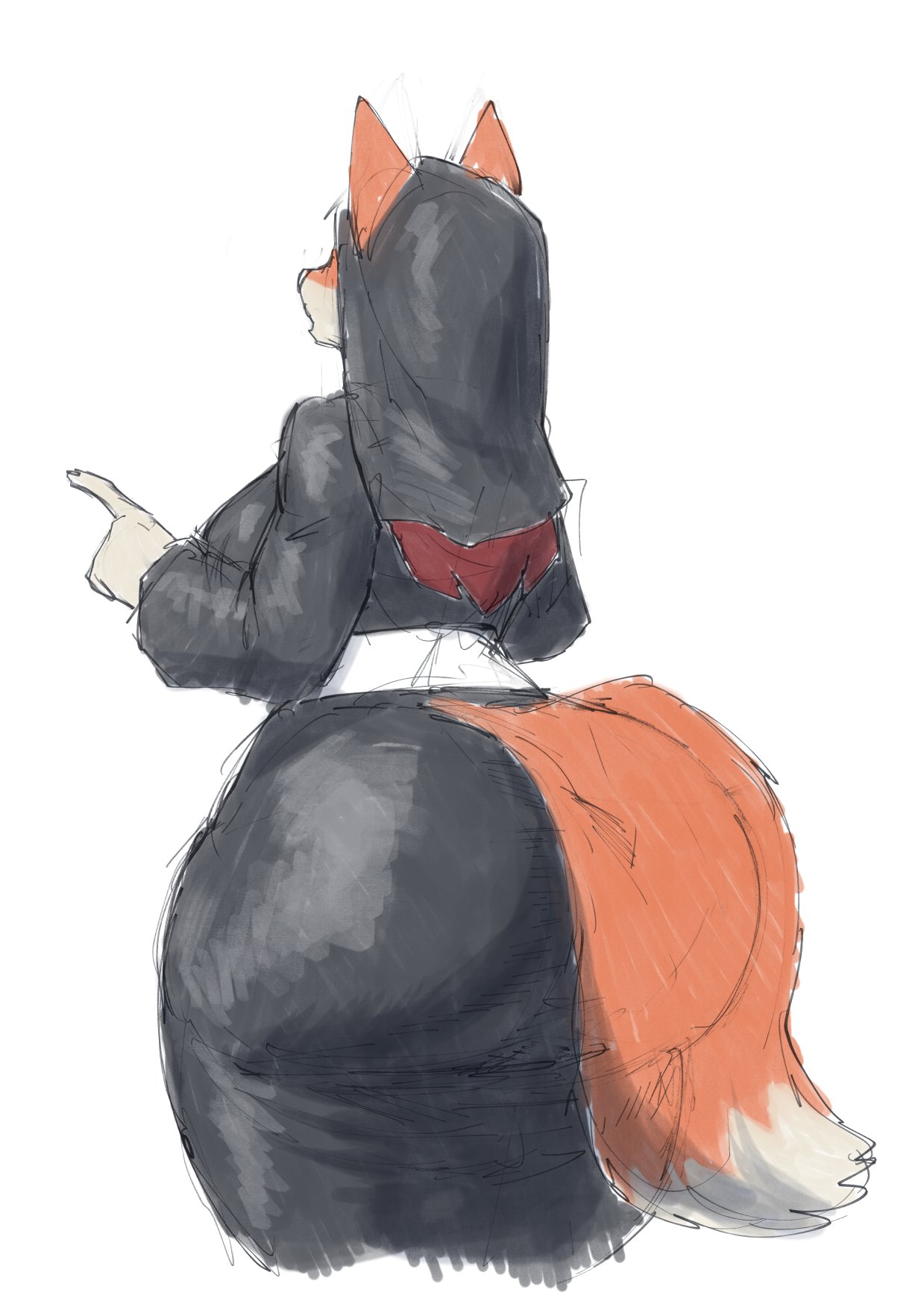 1girls, animal humanoid, anthro, ass, back view, behind, behind view, big ass, big breasts, big butt, breasts, butt, curvy, digital drawing (artwork), digital media (artwork), edith bellbottom (jindragowolf), fat ass, fat butt, female, female only, fox, fox ears, fox girl, fox humanoid, fox tail, furry, furry only, ginormous ass, ginormous butt, huge ass, huge breasts, huge butt, jindragowolf, large ass, large butt, massive ass, massive butt, nun, nun outfit, nun's habit, orange fur, round ass, round butt, tail, thick, thick ass