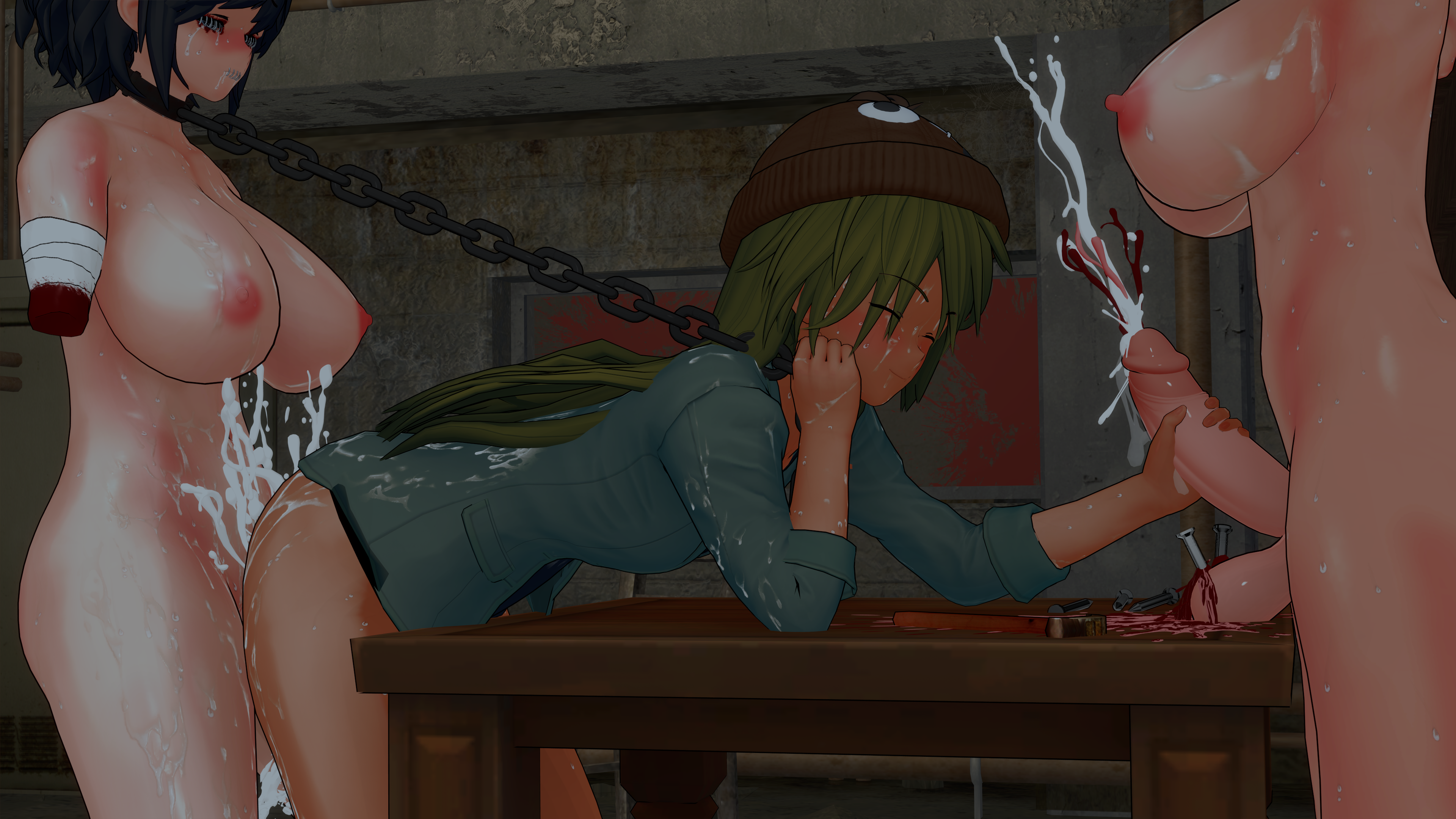 Futanari castration
