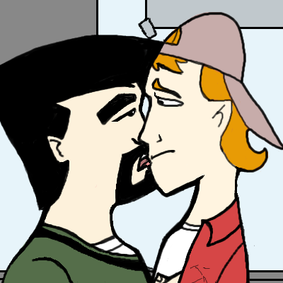 2boys clerks clerks:_the_animated_series dante_hicks gay male male/male male_only randal_graves tagme yaoi