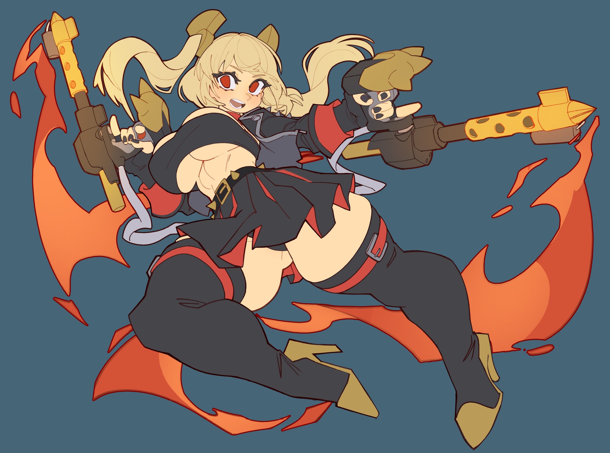 burnice white, exnezo, huge breasts, thick thighs, underboob, zenless zone zero
