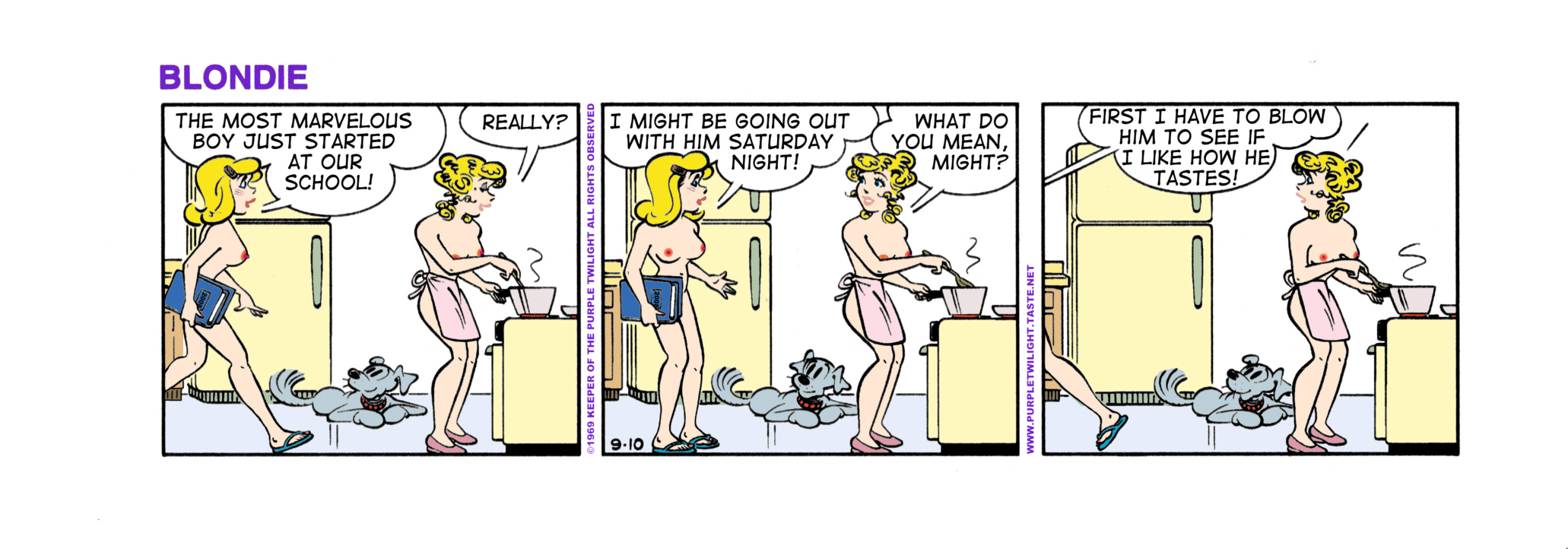 Cookie And Dagwood Cartoon Porn - blondie_(comic)