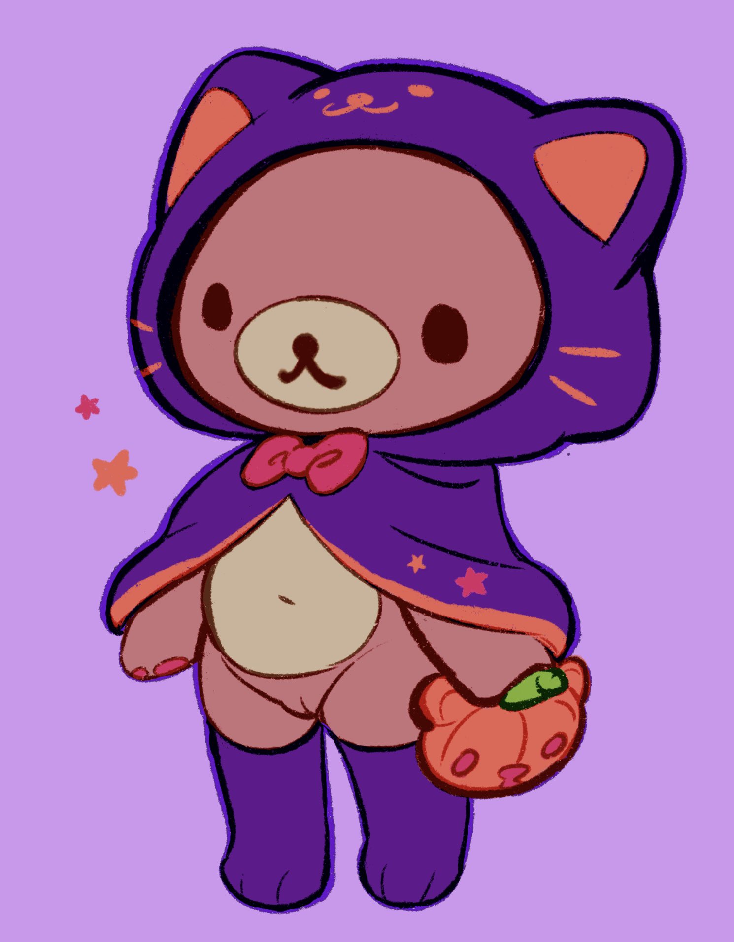 anthro bear clothing female flucosse footwear genderswap_(mtf) genitals hi_res mammal onesie pussy rilakkuma rilakkuma_(series) rule_63 san-x socks solo