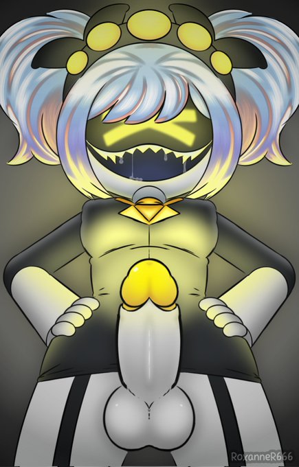 breasts, clitoris, dickgirl, erect nipples, erection, female, futa only, futanari, glowing, glowing eyes, glowing penis, intersex, j (murder drones), metal, metal ass, metal body, metal breasts, metal clitoris, metal futa, metal hair, metal hand, metal legs, metal nipples, metal penis, metal pussy, metal skin, metal vagina, metallic, metallic body, metallic hair, metallic hands, metallic penis, metallic skin, murder drones, nipple bulge, nipples, penis, pussy, robot, robot girl, robot humanoid, roxanner666, smile, solo, twintails, white hair