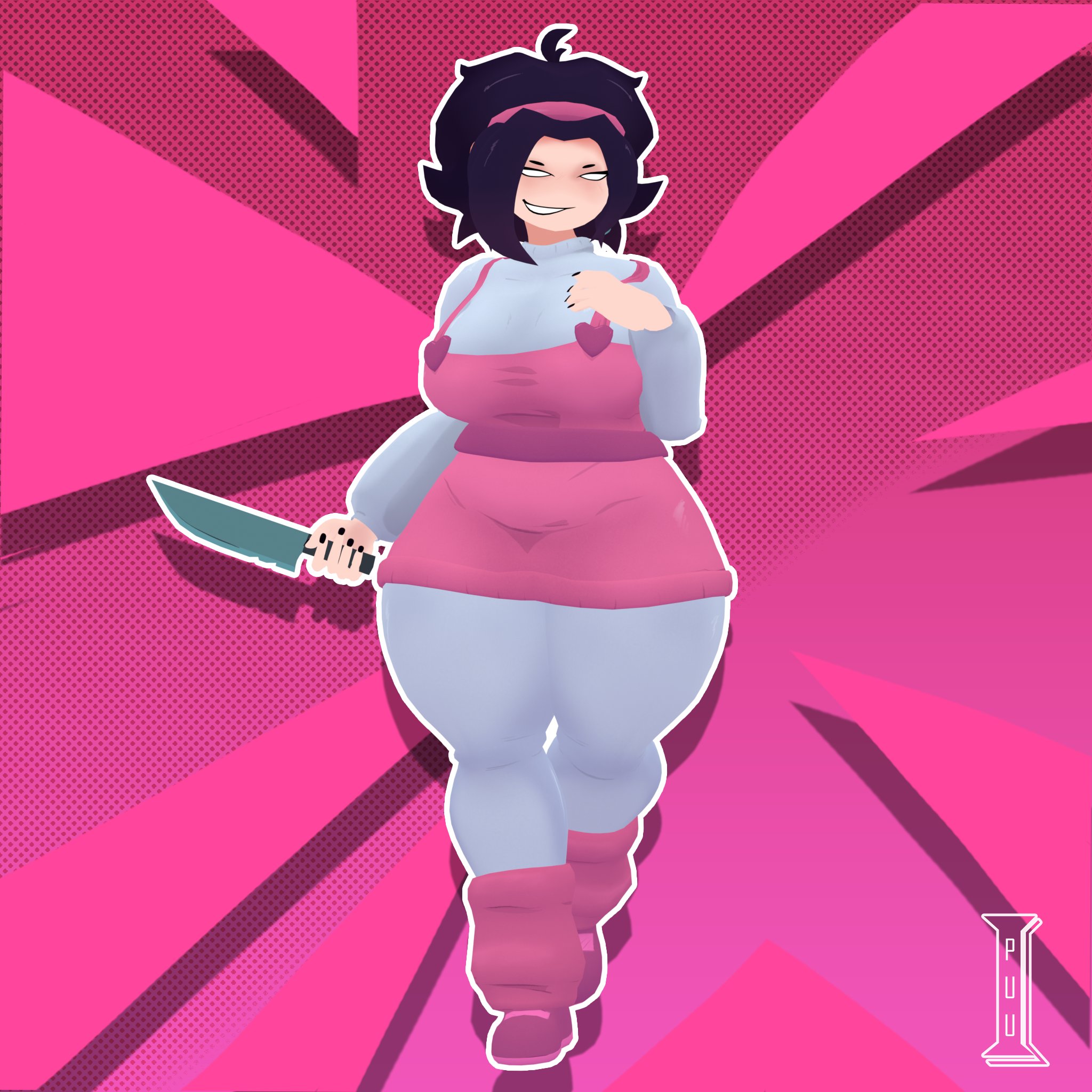 1girls, 3d, big ass, big breasts, breasts, female, fnf, friday night funkin, huge ass, ipuuipuu, nene (newgrounds), tagme, thick thighs, twitter, wide hips