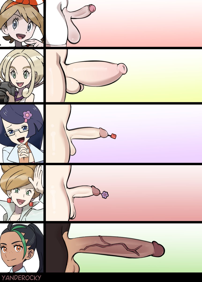 5futas, aurea juniper, average sized penis, dark skin, excessive foreskin, fennel (pokemon), foreskin, futa only, futanari, huge cock, human, intersex, may (pokemon oras), may (pokemon), nemona (pokemon), pale skin, penis, penis chart, penis size chart, penis size difference, phimosis, pokemon, size chart, small penis, sounding, tight foreskin, uncircumcised, urethral insertion, viola (pokemon), yanderocky