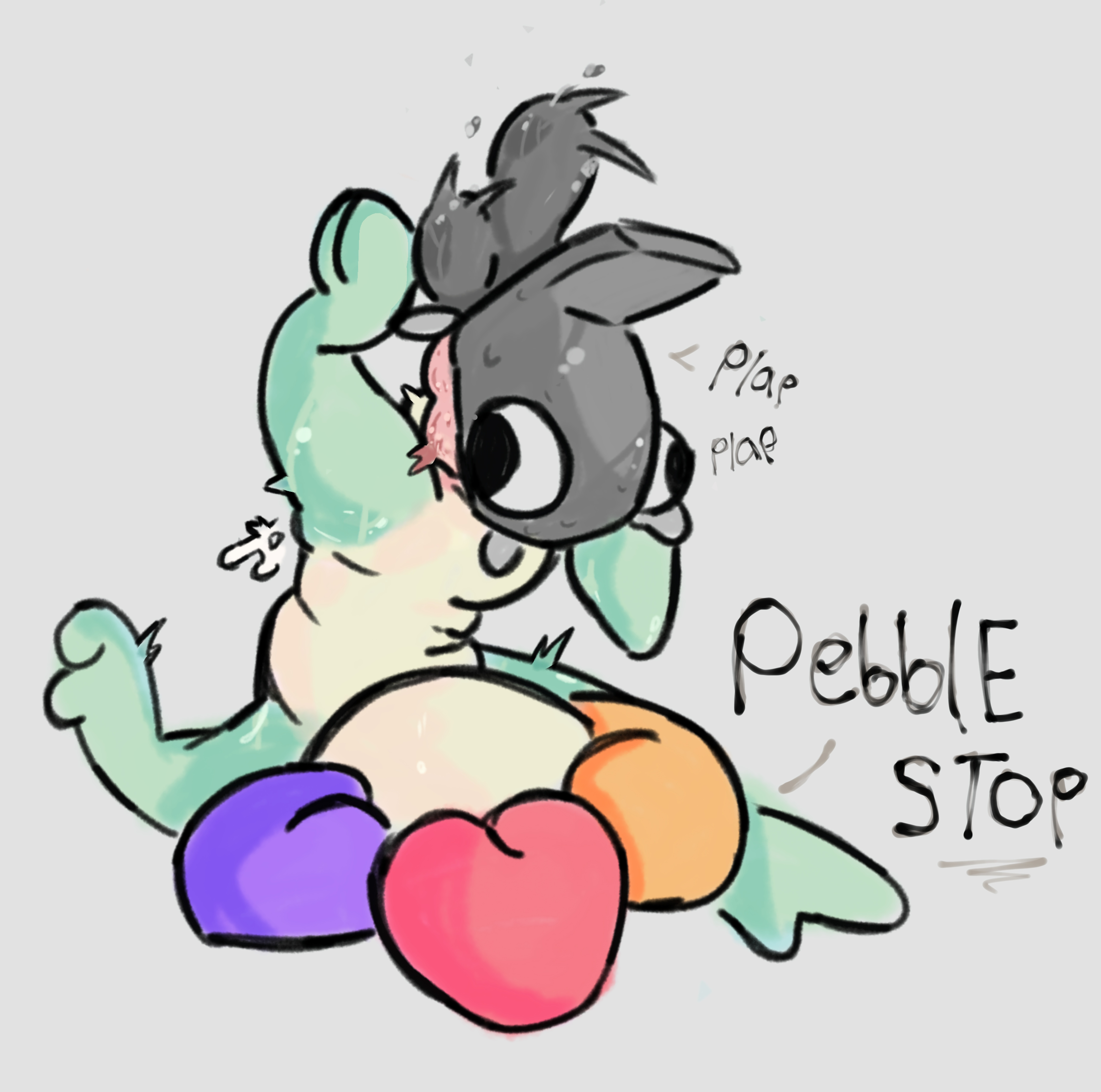 2boys, absurd res, anal, anthro, bestiality, canine, conditional dnp, cum, dandy (dandy's world), dandy's world, feral, feral penetrating anthro, forced, gay, gay sex, knot, male, not furry, pebble (dandy's world), starzumo, zoophilia