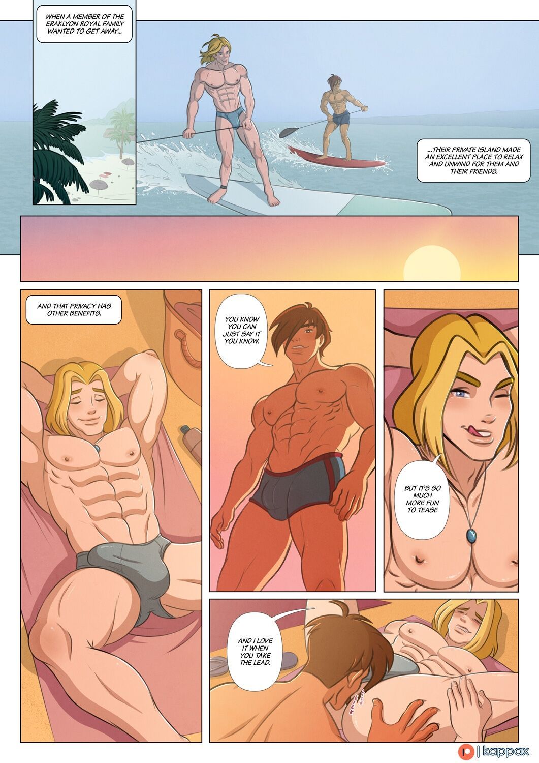 ass blonde_hair blowjob brandon_(winx_club) comic eating_ass gay gay_sex kappax male male/male male_only penetration rimjob rimming rimming_male sex sky_(winx_club) speedo swimsuit winx_club yaoi