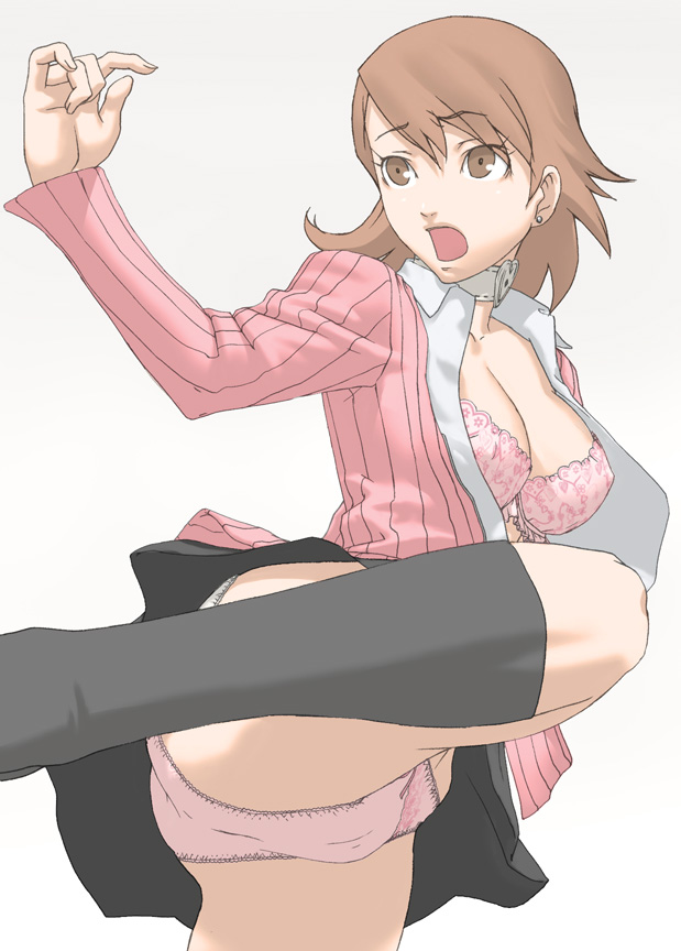 bra, female, ikeda usau, panties, persona, persona 3, tagme, yukari takeba