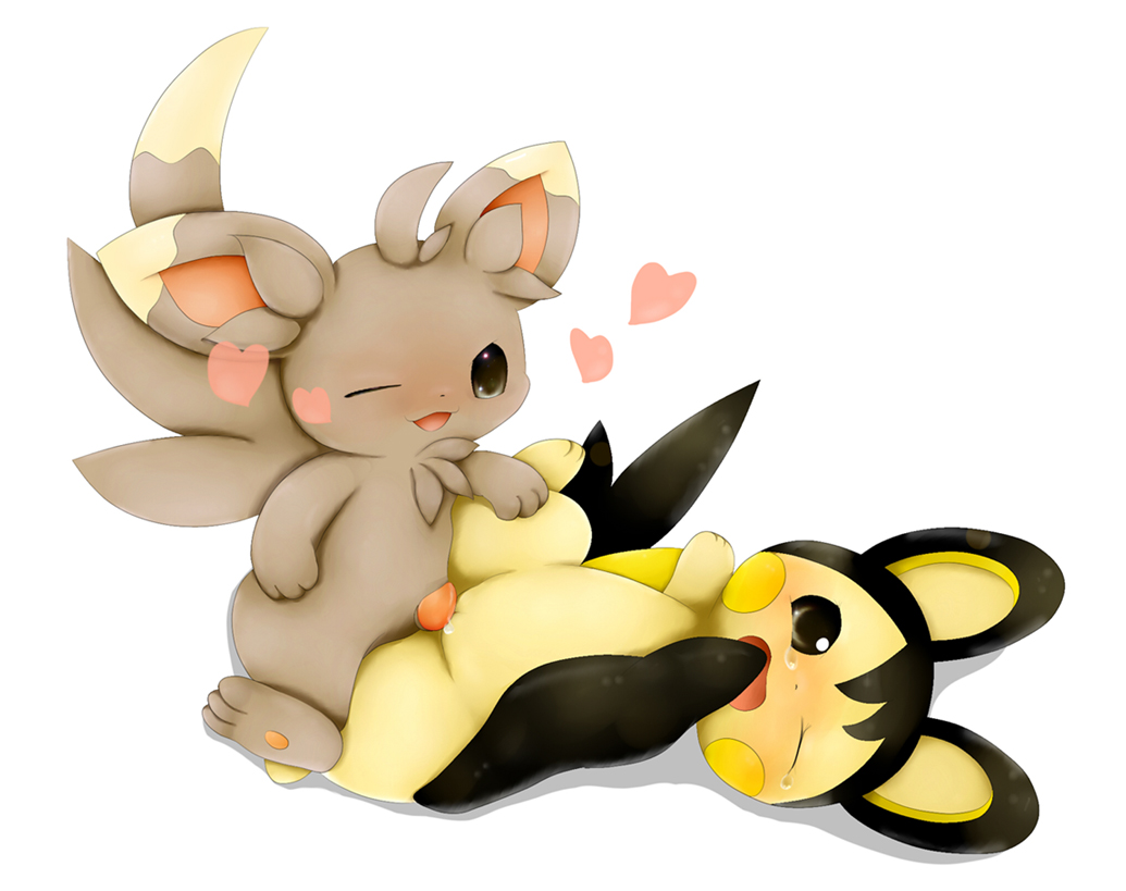 emolga female male minccino nude pokemon pokemon_(species) schnecken sex