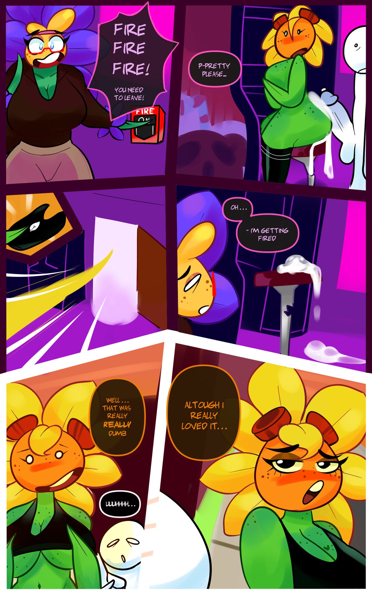 anon big_penis comic cum cum_drip lily_(mckeyes) mckeyes mckeyes_playdate_comic penis plantie plants_vs_zombies plants_vs_zombies:_heroes solar_flare_(pvz) sunflower_(pvz) tagme text video_games