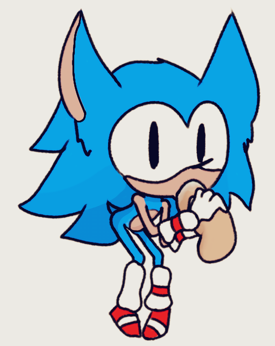 2023 blowjob blue_fur disembodied_penis friday_night_funkin friday_night_funkin_mod rewrite_(sonic.exe) sonic.exe_(series) tail thin_arms thin_thighs tpycuku