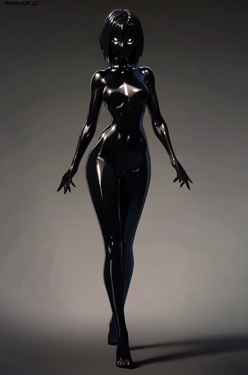 1girls ai_generated black_bodysuit bodysuit corruption covered_in_slime disney drone female female_focus female_only full_body_suit human living_latex png shiny_clothes slime_body slime_girl solo standing symbiote transformation w.i.t.c.h. will_vandom