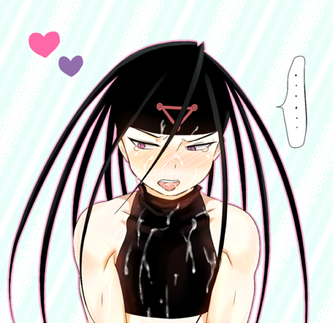 ... ...... 1boy 1male black_hair blush cum cum_everywhere cum_on_body cum_on_upper_body envy_(fma) facial femboy fullmetal_alchemist headband heart hearts hiroshi_(kitaro) homunculus long_hair lowres male male_focus male_only open_mouth purple_eyes skin_tight sleeveless slit_pupils solo solo_focus solo_male tear tears tongue tongue_out trap yaoi