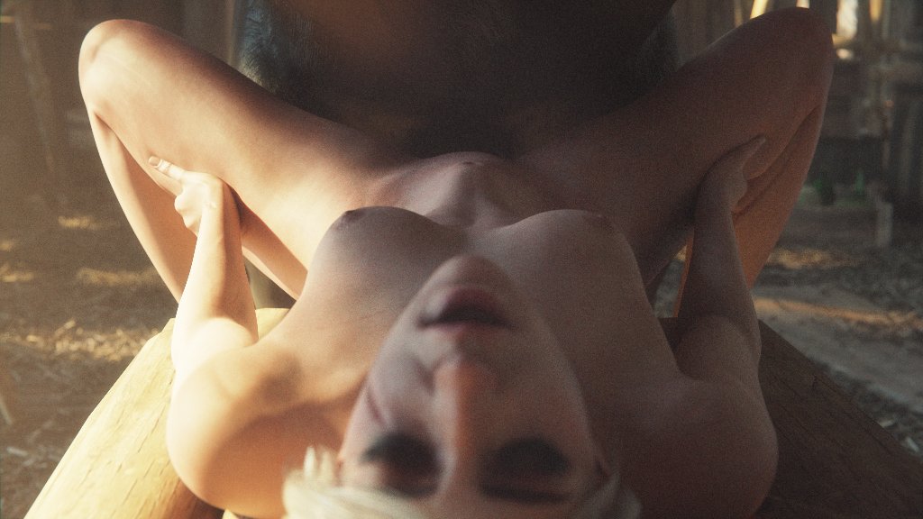 1girls, 1horse, 3d, ciri, female, female penetrated, horse, male, male penetrating female, penetration, the witcher (series), white hair, witcherres, zoophilia