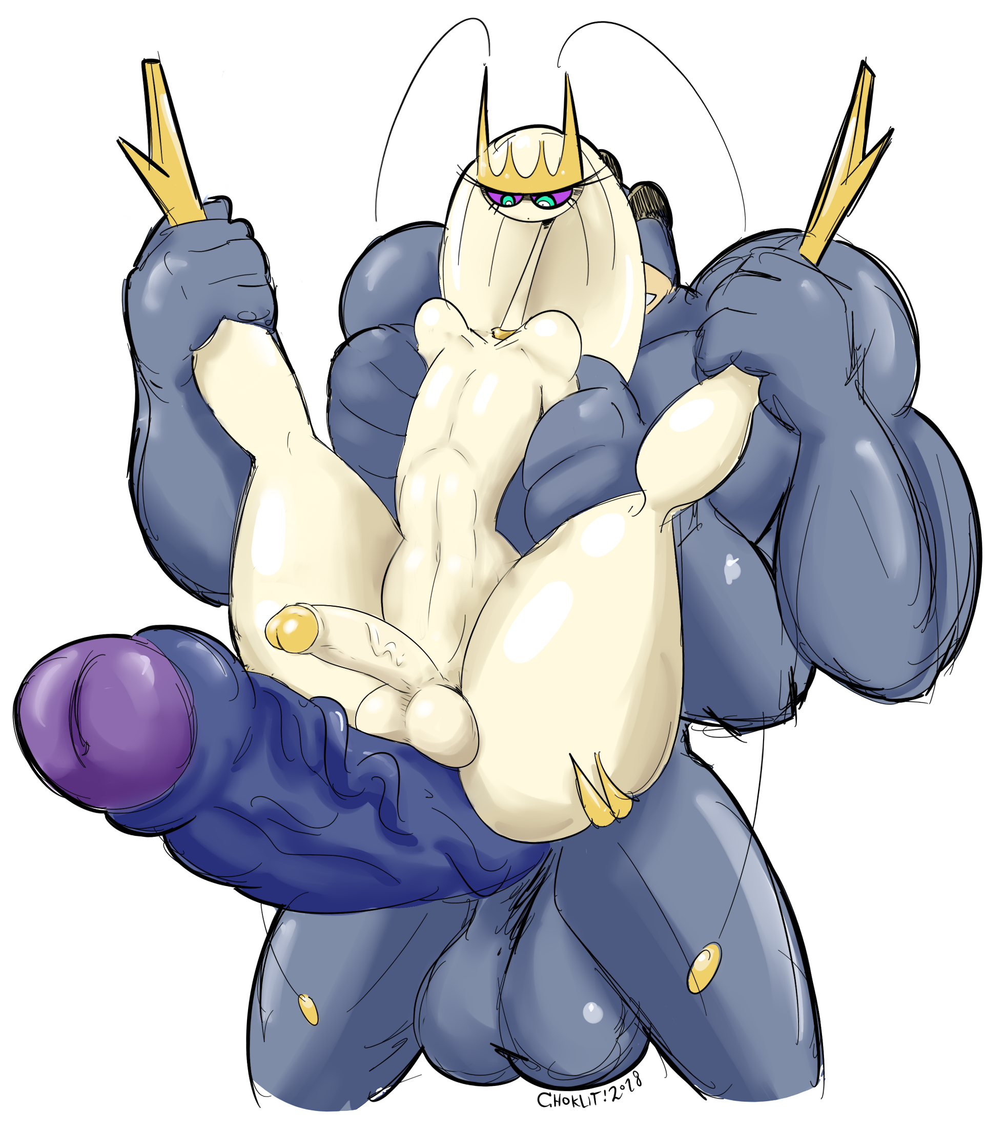 2 fingers, 2018, 2boys, 2pokemon, 4 arms, alpha channel, antennae, anthro, arm grab, ass, ass grab, balls, belly, big ass, big dom small sub, big hands, big penis, eyelashes, female, foreskin, gay, girly, green eyes, grey penis, grey skin, grin, hand on ass, holding arms, huge ass, humanoid penis, hyper, hyper balls, hyper penis, hyper testicles, imminent sex, insects, interspecies, leg grab, legs held open, legs up, long legs, long neck, long penis, looking down, machamp, male, male pheromosa, male/male, multi arm, multi limb, muscular, muscular male, navel, nintendo, nude, penis, penis awe, pheromosa, pokémon (species), pokemon, pokemon (species), pokemon only, pokemon rgby, pokemon sm, purple penis, purple sclera, reverse stand and carry position, reverse suspended congress, rubbing, size difference, sketch, smile, source request, spread legs, standing, straight, tasteofchoklit, teeth, testicles, text, thick thighs, thin waist, third-party edit, uncircumcised, veins, veiny penis, watermark, white body, wide hips, yaoi