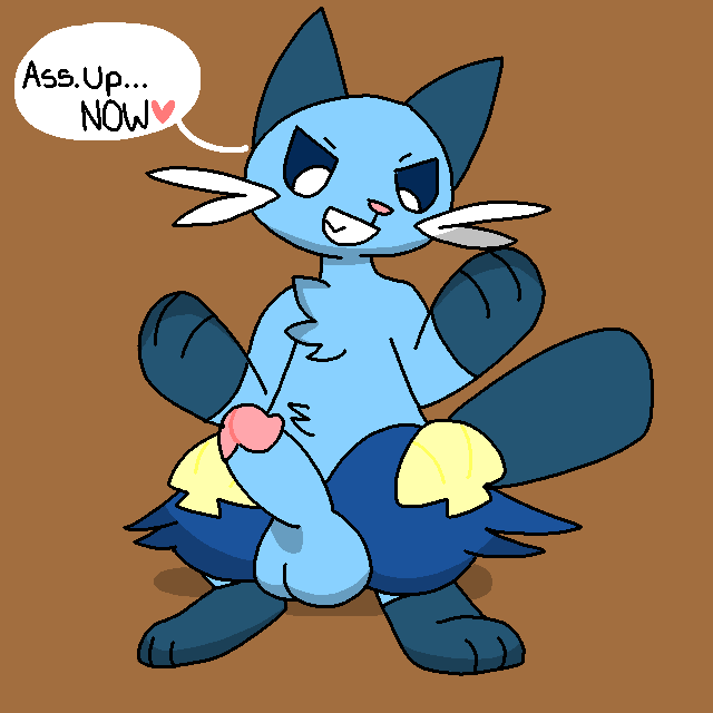 anthro balls blue_fur dewott feral generation_5_pokemon komatosse penis pezi pokémon_(species) pokemon pokemon_(species) seashell tail text text_bubble