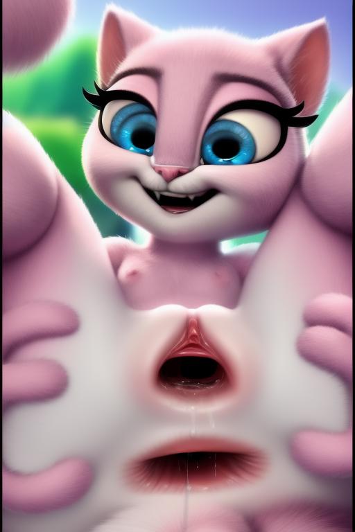 ai_generated anthro anus ass asshole close-up female female_only furry furry_only open_anus projectai23 pussy smile spreading_ass stable_diffusion talking_angela talking_tom_and_friends_(series)