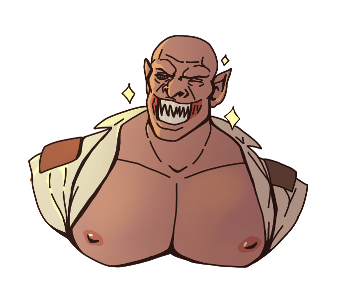 1boy 1human 2d bald_man baraka big_pecs grin handsome himbo hints0 male male_focus male_only mortal_kombat mortal_kombat_1_(2023) netherrealm_studios nipples pecs red_eyes smile smile_at_viewer solo warrior wink winking winking_at_viewer