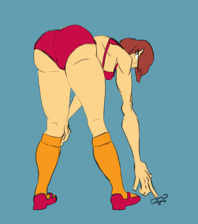 bent_over female mystery_inc scooby-doo underwear velma_dinkley