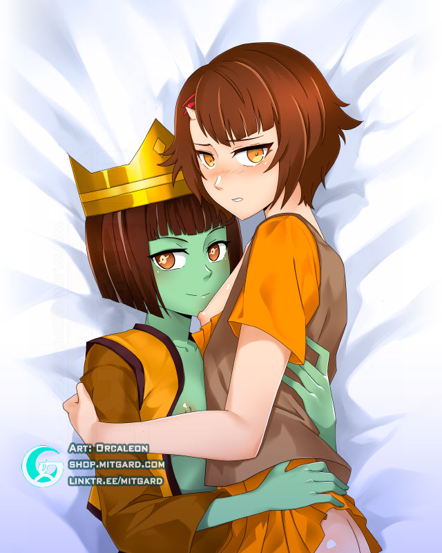 2girls anak_jahad bodypillow dakimakura endorsi_jahad female female_only mitgardknight mitgardstore multiple_girls orcaleon tower_of_god