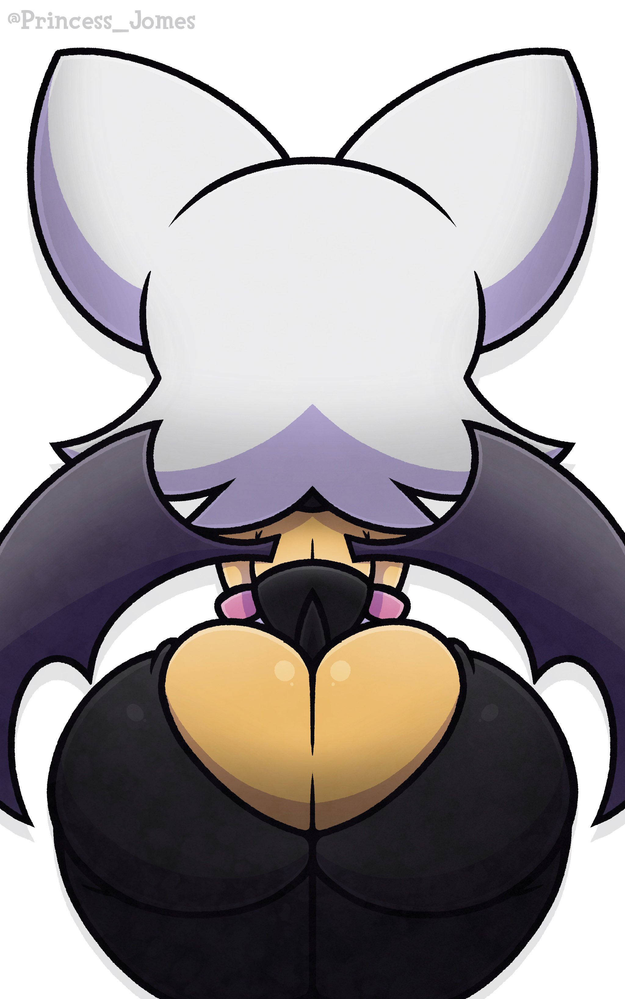 ass, ass too big, big ass, bursting butt, female, female only, huge ass, inconvenient ass, inconvenient butt, no bra, no underwear, princess jomes, ripped clothing, ripped pants, rouge the bat, sonic (series), tight fit, too tight, wardrobe malfunction