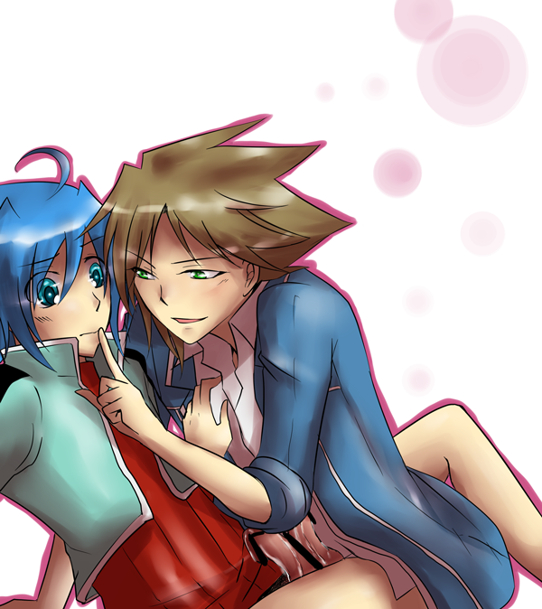 aichi_sendo blue_hair cardfight!!_vanguard male_only tagme toshiki_kai