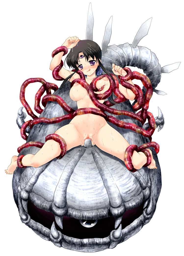 3_eyes 3x3_eyes :q censored consensual_tentacles female hueio kurosawa_kiyotaka multi_eye nude parvati_iv penetration tentacle tentacle_on_female tongue vaginal_penetration