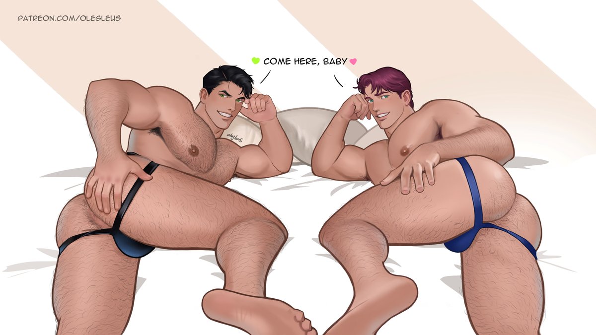 ass, bara, big ass, big ass (male), big butt, big butt (male), big pecs, bubble ass, bubble butt, gay, huge ass, huge butt, inviting, inviting to sex, jockstrap, looking at viewer, male, male only, muscular, muscular male, olegleus, round ass, round butt, thick ass, thick butt, yaoi
