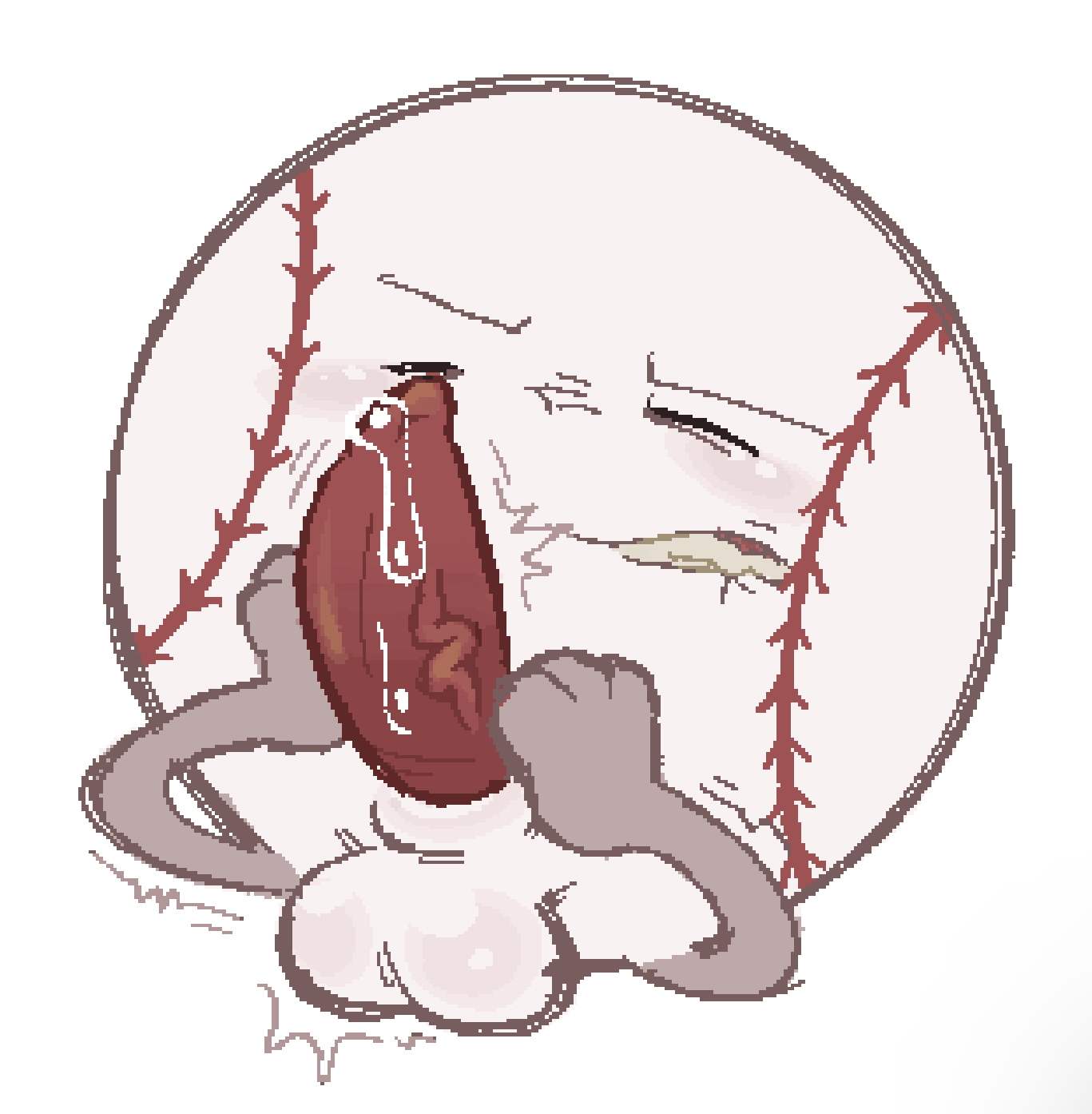 1boy, adamation inc., adamationz, animate inanimate, animationepic, autofootjob, ball, balls, baseball (ball), baseball (ii), bodily fluids, brown penis, clockstops3am, feet, foot fetish, foot play, genital fluids, genitals, hi res, ii, inanimate insanity, labbit1337, living ball, male, masturbation, not furry, object show, object show community, object shows, osc, penis, precum, precum drip, solo, solo focus, solo male, testicles, vein, veiny penis