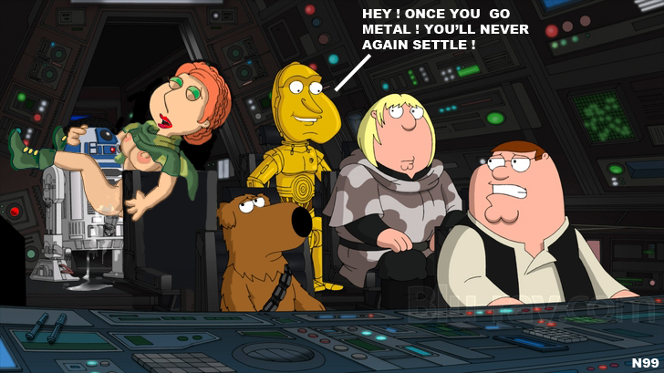 brian_griffin c-3po cuckold family_guy female glenn_quagmire human lois_griffin male necron99 peter_griffin princess_leia_organa r2-d2 robot star_wars