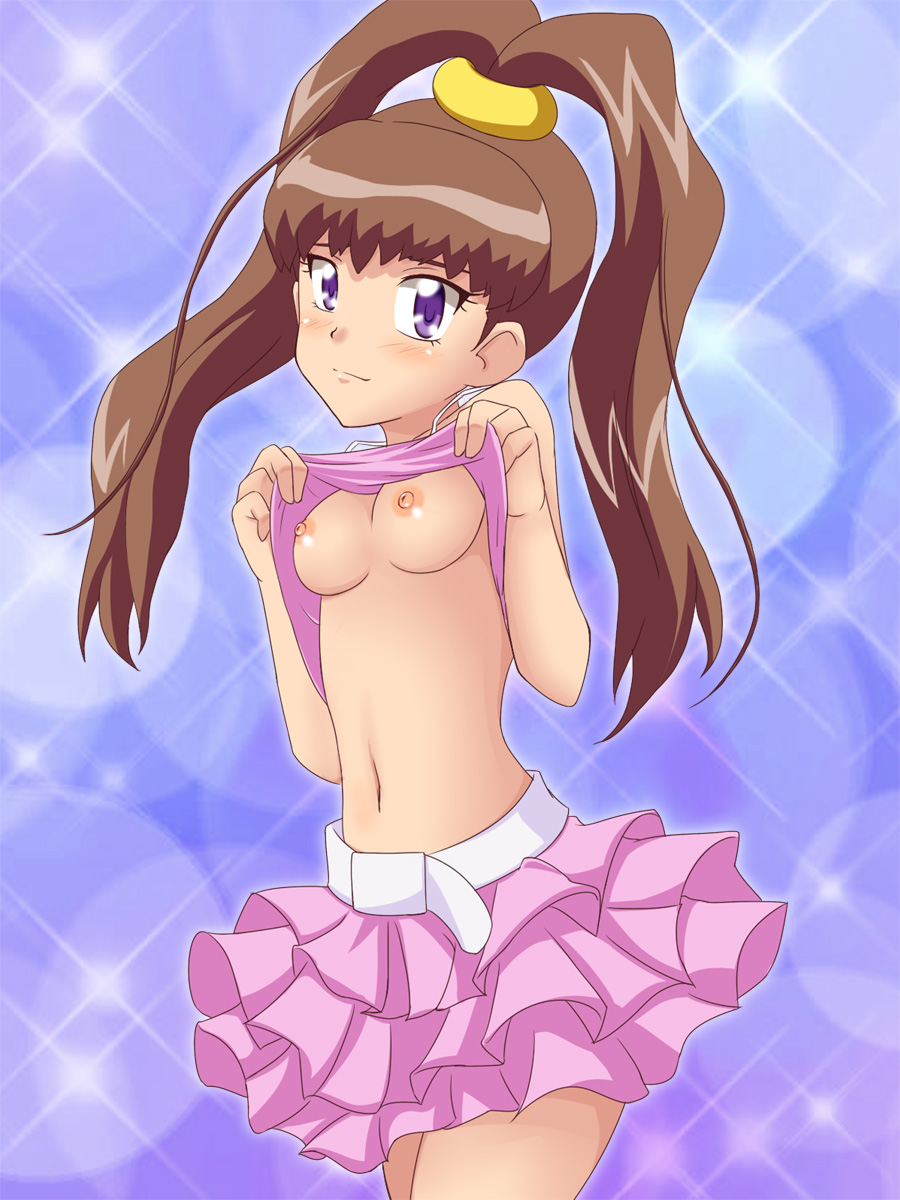 brown_hair digimon digimon_xros_wars female female_only highres nene_amano solo takappe