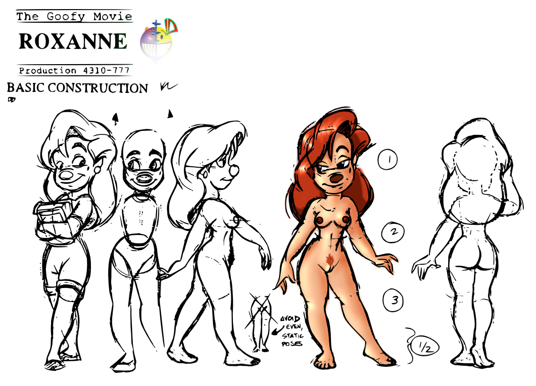 disney female goof_troop lawgick nipples pussy rough_sketch roxanne_(goof_troop) tagme