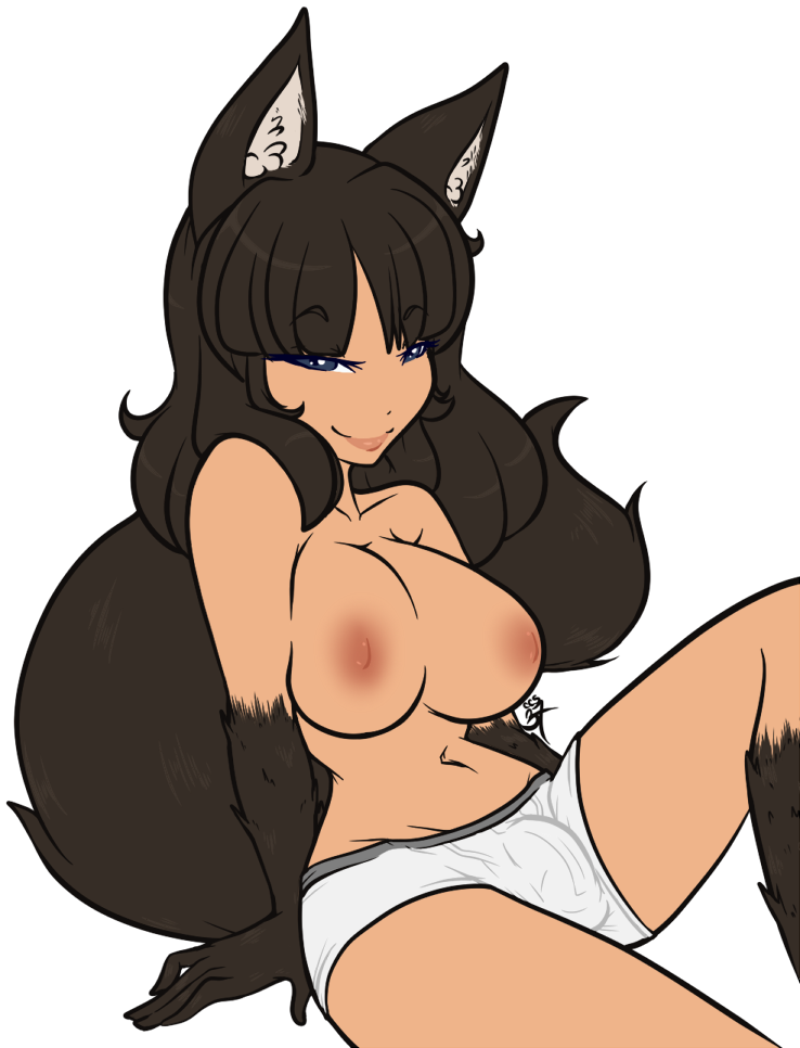 1futa alpha_channel ausar big_breasts black_hair blue_eyes boxer_briefs boxers breasts briefs canine cheshirecatsmile37 dog_ears dog_tail flaccid fur futa_only futanari hair half_naked intersex large_breasts looking_at_viewer lowres penis smile solo syri_dorna trials_in_tainted_space underwear wolf_ears wolf_tail