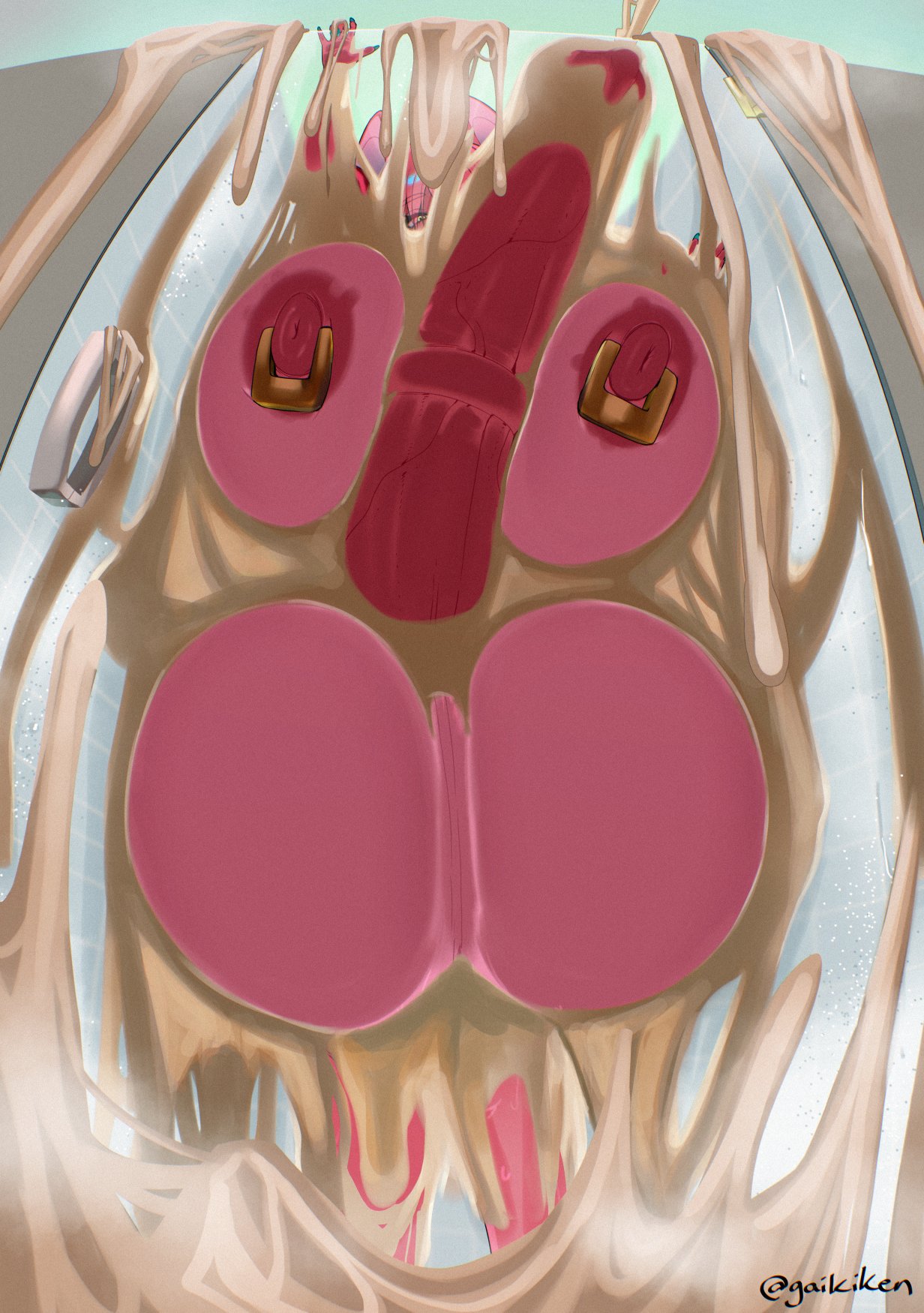 1futa, against glass, anthro, areolae, autopaizuri, balls, balls against glass, balls bigger than breasts, balls bigger than head, between breasts, big balls, big ears, big nipples, big penis, breasts against glass, breasts bigger than head, covered in cum, cum, cum all over, cum in shower, cum on arm, cum on balls, cum on breasts, cum on door, cum on floor, cum on glass, cum on hands, cum on legs, cum on penis, cum on walls, cum outside, cum shower, cumming from paizuri, ears up, enormous balls, equine penis, erect penis, erection, from below view, furry, futa, futa focus, futanari, gaikiken, gigantic balls, gigantic penis, glass door, hand against glass, hand on doorframe, hips, horns, horsecock, huge balls, huge cumshot, hyper, hyper balls, hyper breasts, hyper penis, image set, large balls, large nipples, large penis, legs together, looking at viewer, marcella (abitrandom), massive penis, masturbating, masturbation, mouse, mouse girl, murid, murine, naked, nipple piercing, nipples, nude, nude futa, paizuri, penis, penis against glass, penis between breasts, penis bigger than head, pierced nipples, pink hair, pressing balls, pressing breasts against glasswall, pressing penis, purple eyes, rodent, short hair, shower, shower door, shower masturbation, showering, solo, solo focus, standing, steamy, steamy breath, steamy shower, tile wall, two-tone body, wet arms, wet body, wet hair, wet legs