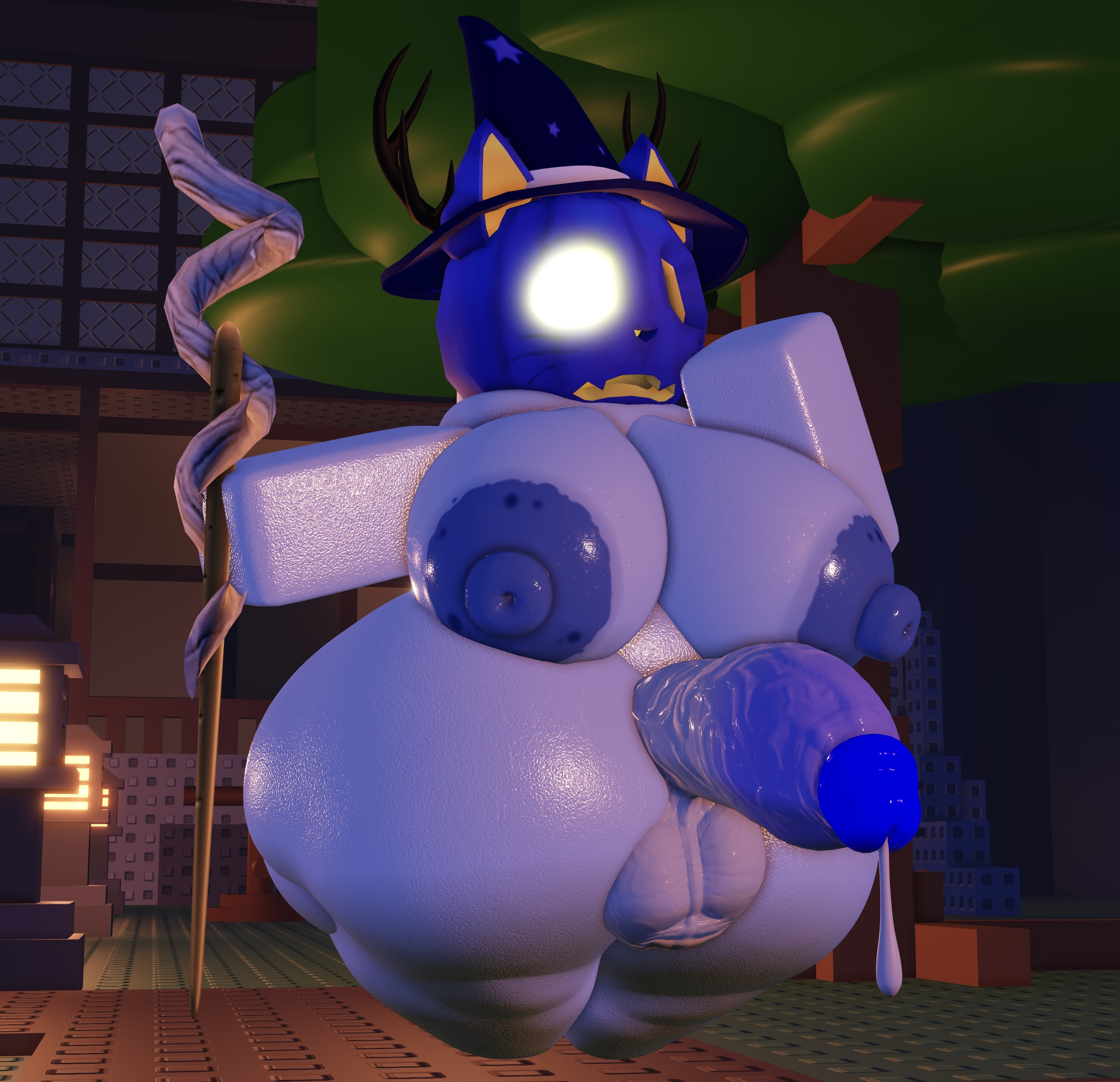1futa, 3d, dusekkar, dusekkar (forsaken), female focus, forsaken (roblox), huge cock, large cock, precum, pumpkin head, roblox, roblox game, roblox studio, robloxian, solo, tagme, tagme (artist), thick thighs