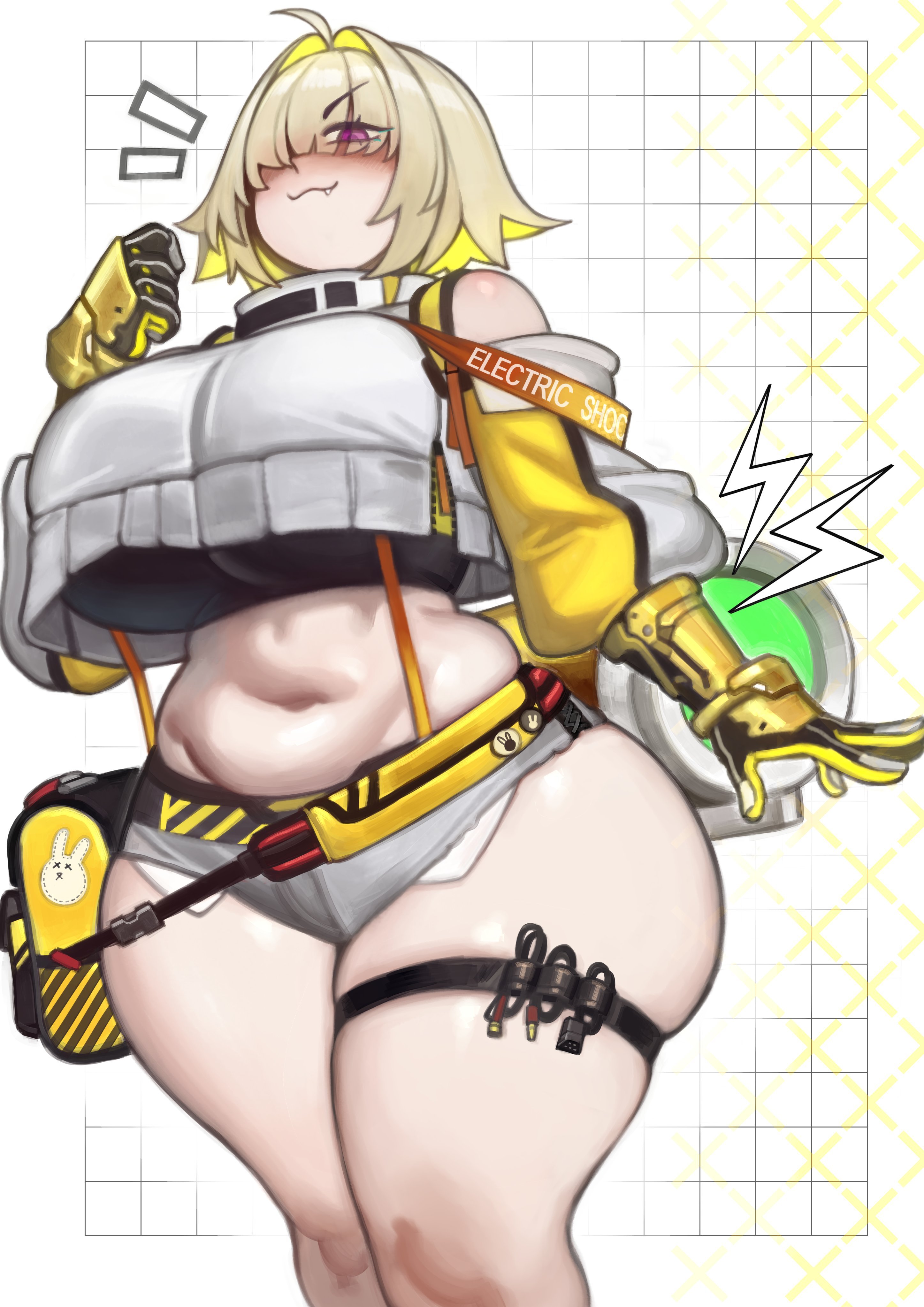 1girls, belly, big breasts, big thighs, breasts, breasts bigger than head, clothed, clothing, curvy, curvy body, curvy female, curvy figure, curvy hips, elegg (nikke), goddess of victory: nikke, huge breasts, huge thighs, kelvin hiu, massive thighs, nikke, pinup, sexy, thick legs, thick thighs, thighs, thunder thighs, thunderthighs, tits, tits bigger than head, tummy, venus body, wide hips, wide thighs