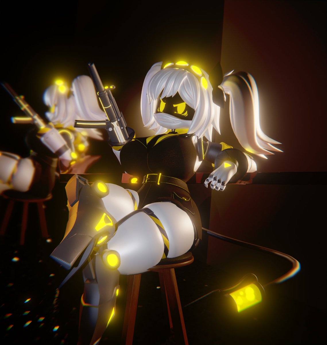 J (Murder Drones) Rule 34 Image