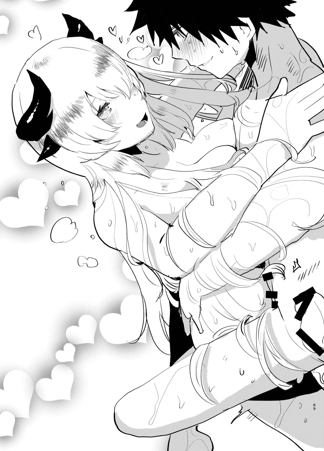 aimaitei umami, anal, anal sex, fate (series), fate/grand order, fujimaru ritsuka (male), futa on male, futanari, intersex, kiyohime (fate/grand order), male, nude, tagme, yandere
