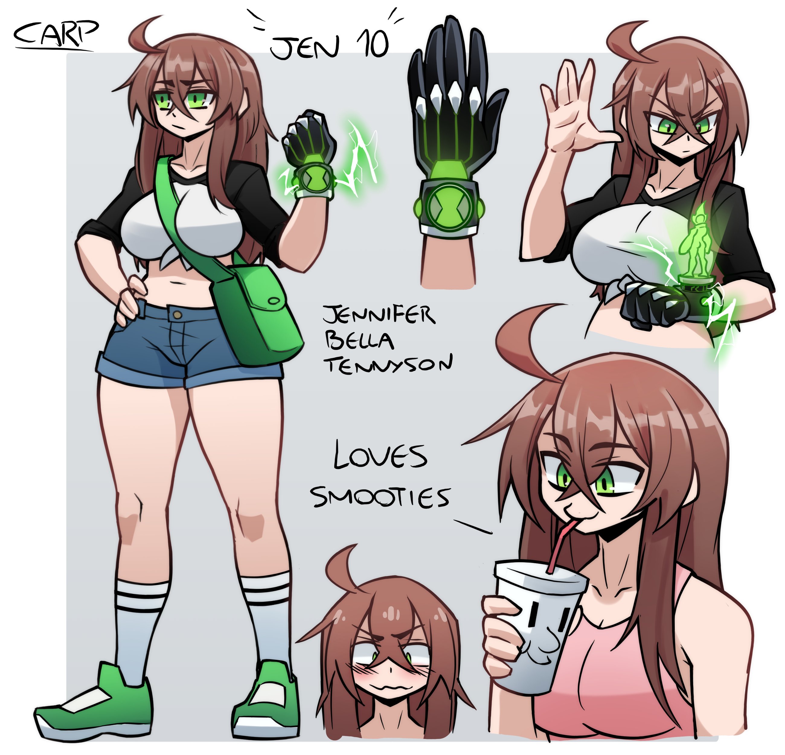 1girls, ben 10, big ass, big breasts, big thighs, breasts, carpinchor, cartoon network, curvaceous, curvy, curvy figure, digital media (artwork), female, genderswap, genderswap (mtf), hips, hourglass figure, huge ass, huge breasts, huge thighs, jen 10, jen tennyson, jennifer bella tennyson, large ass, large breasts, large thighs, legs, mature, mature female, not porn, rule 63, sfw, slim waist, thick, thick hips, thick legs, thick thighs, thighs, voluptuous, waist, wide hips, wide thighs