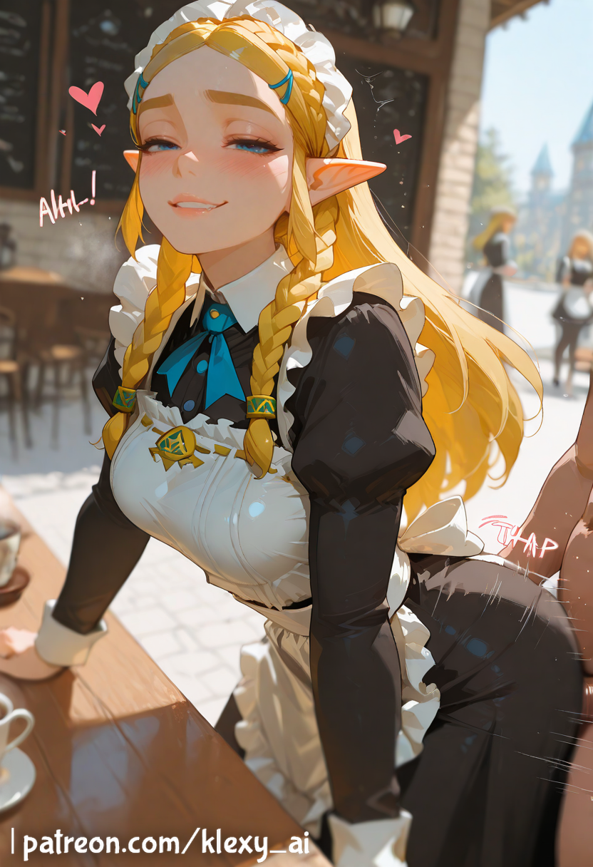 1boy, 1girls, ai generated, ass, asshole, big ass, blonde hair, blush, breasts, breath of the wild, close mouth, doggy style, elf, elf ears, female, female on cloth, green eyes, klexyai, light skin, light-skinned female, looking at viewer, male, movement lines, muscular, muscular male, penis, penis in pussy, princess zelda, pussy, pussy juice, riding, round ass, solo, tagme, the legend of zelda, vaginal penetration, veiny penis, wet pussy, zelda (breath of the wild)
