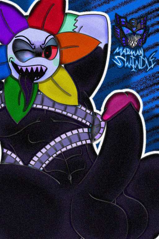 1boy, big penis, black body, cock, dandy (dandy's world), dandy's world, dandys world, flower, gay, lol, long penis, madmanswindle, muscle, penis, roblox, roblox game, so real, twisted dandy (dandy's world)