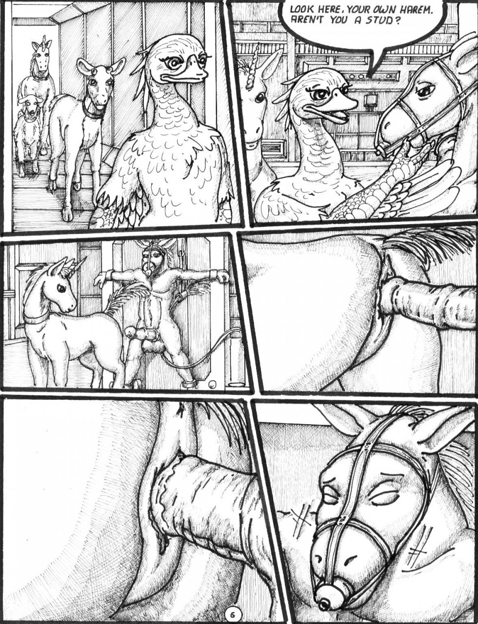 2010 anatomically_correct anthro anus avian balls bestiality bondage bound cervine comic criss-crossbreeding deer dildo_gag donkey equine experiment faithry female feral forced furry_only horn horsecock interspecies male monochrome muzzle no_humans nude penetration penis pussy pussy_juice rape reluctant reverse_rape sex sheep straight swan tail teasing testicles text unicorn vaginal_penetration zoophilia