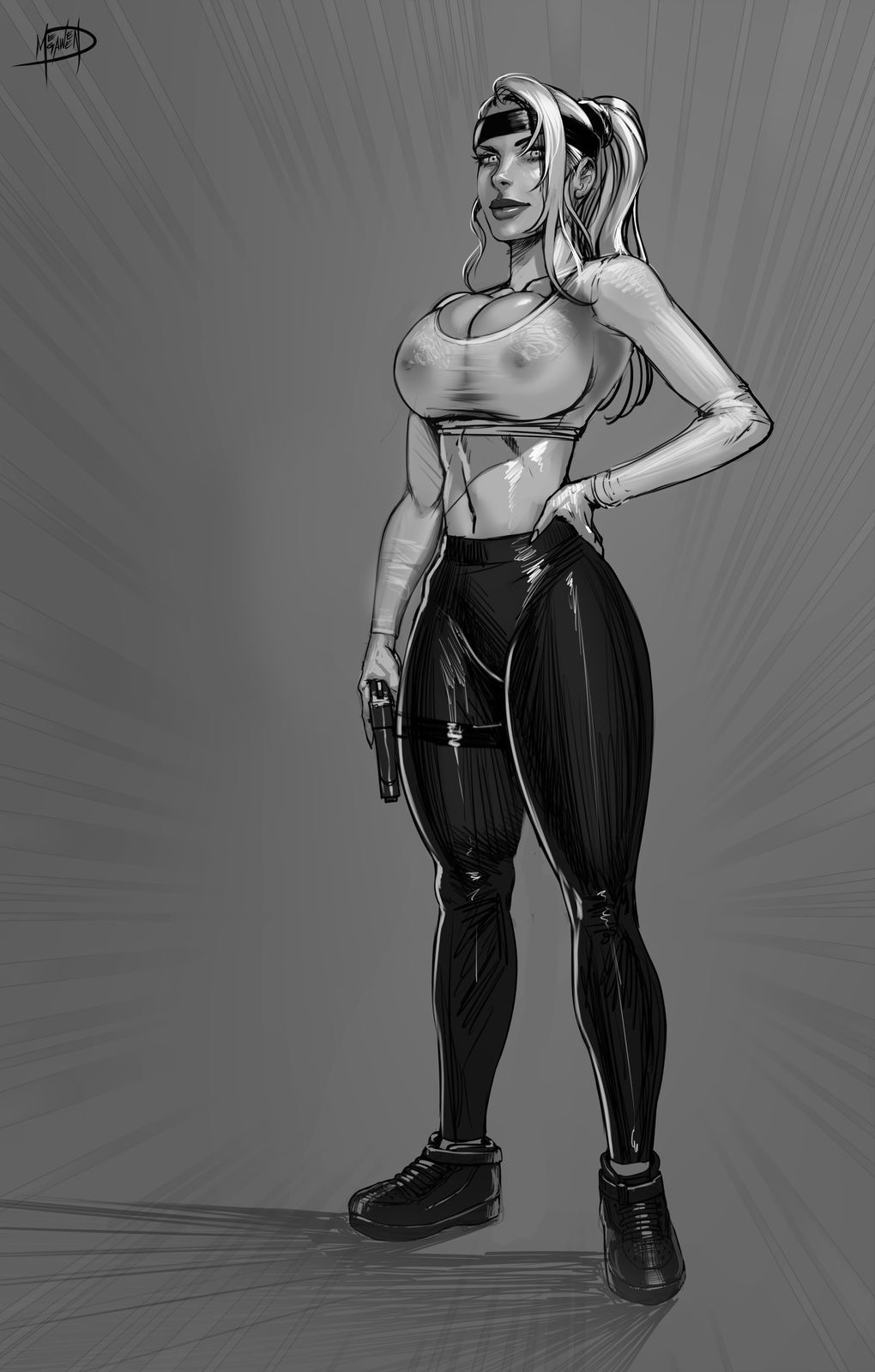 Sonya Blade (Mortal Kombat) Rule 34 Image