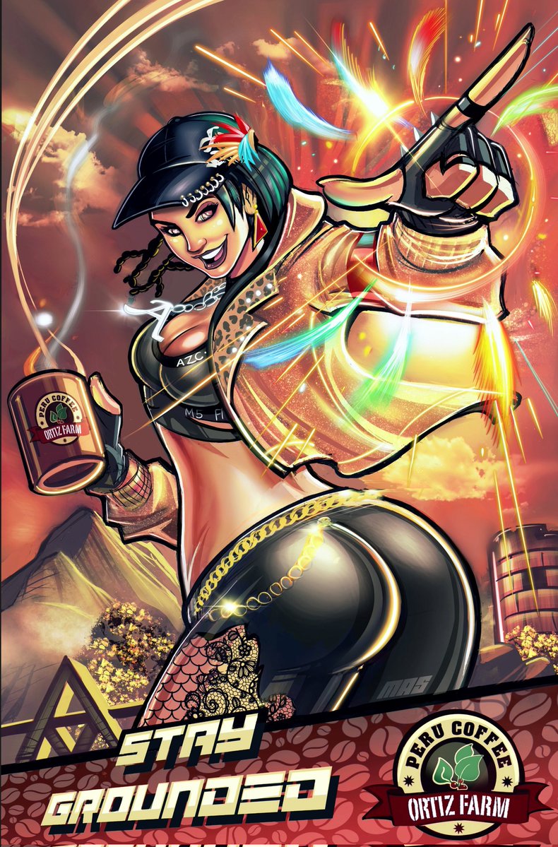 1girls azucena_milagros_ortiz_castillo big_breasts breasts cap clappingdonuts cleavage dark-skinned_female female female_only fishnets hat large_breasts looking_at_viewer peruvian_female simple tekken tekken_8 thick_thighs tight_clothing wide_hips