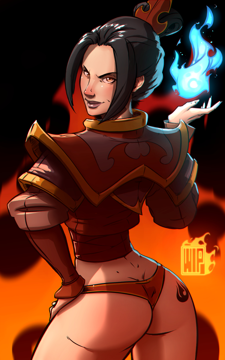 1girls, ass, avatar legends, avatar the last airbender, azula, big ass, female, moistogre, nickelodeon, solo
